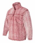 boxercraft q10 unisex sherpa fleece quarter-zip pullover Side Thumbnail