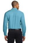 port authority s608es extended size long sleeve easy care shirt Back Thumbnail