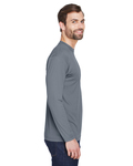 UltraClub 8422 Adult Cool & Dry Sport Long-Sleeve Performance Interlock T-Shirt Side Thumbnail
