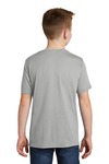 sport-tek yst450 youth posicharge ® competitor ™ cotton touch ™ tee Back Thumbnail