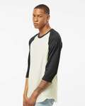 Tultex 0245TC Unisex Raglan Tee Side Thumbnail