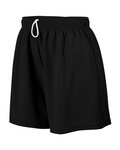 augusta sportswear ag960 ladies wicking mesh shorts Front Thumbnail