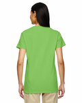 gildan g500vl ladies heavy cotton ™ 100% cotton v-neck t-shirt Back Thumbnail