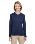 UltraClub 8622W Ladies' Cool & Dry Performance Long-Sleeve Top Back Thumbnail