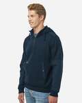 Dri Duck 7349 Men's Mission Quarter-Zip Hooded Pullover Side Thumbnail