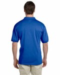 gildan g880 adult 6 oz. 50/50 jersey polo Back Thumbnail