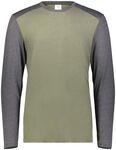 Augusta Sportswear 6881 Gameday Vintage Long Sleeve Tee Front Thumbnail