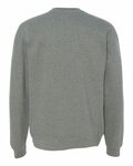 independent trading co. ss3000 midweight crewneck sweatshirt Back Thumbnail