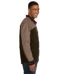 dri duck 5089t men's 100% cotton 12oz canvas/3oz polyfill insulation tall horizon jacket Side Thumbnail