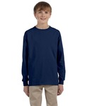 Jerzees 29BL Youth Dri-Power ® Active 50/50 Cotton/Poly Long Sleeve T-Shirt Back Thumbnail