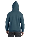 Hanes P170 Unisex Ecosmart® 50/50 Pullover Hooded Sweatshirt Back Thumbnail