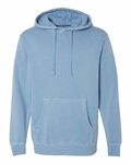 Independent Trading Co. PRM4500 Midweight Pigment-Dyed Hooded Sweatshirt Front Thumbnail
