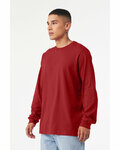 Bella + Canvas 3501 Unisex Jersey Long-Sleeve T-Shirt Side Thumbnail