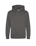 Just Hoods By AWDis JHY001 Youth Midweight College Hooded Sweatshirt Front Thumbnail