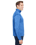 a4 n4010 men's tonal space-dye quarter-zip Side Thumbnail