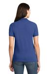 Port Authority L420 Ladies Heavyweight Cotton Pique Polo Back Thumbnail