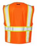 Kishigo 1163-1164 Ultra-Cool™ Solid Front Vest with Mesh Back Back Thumbnail