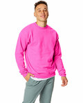 hanes p1607 unisex ecosmart® 50/50 crewneck sweatshirt Front Thumbnail
