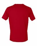 Tultex 207 Unisex Blend V-Neck Tee Back Thumbnail