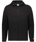 russell athletic r25tfm legend tech full-zip fleece jacket Front Thumbnail