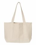 q-tees q125800 20l small deluxe tote Back Thumbnail