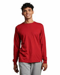 russell athletic 64lttm essential long sleeve tee Front Thumbnail