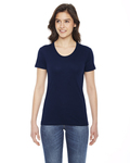 American Apparel BB301W Ladies' Poly-Cotton Short-Sleeve Crewneck Side Thumbnail