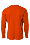 A4 N3165 Men's Cooling Performance Long Sleeve T-Shirt Back Thumbnail