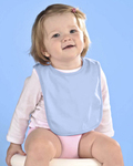 rabbit skins rs1005 infant premium jersey bib Front Thumbnail