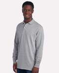 Jerzees 437LR Dri-Power® Long Sleeve Polo Side Thumbnail