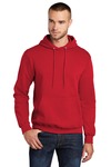 port & company pc78ht tall core fleece pullover hooded sweatshirt Front Thumbnail