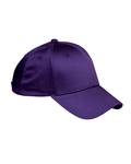 Big Accessories BX020 6-Panel Structured Twill Cap Front Thumbnail