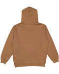 lat 6926 adult pullover fleece hoodie Back Thumbnail