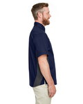 Harriton M586 Men's Flash IL Colorblock Short Sleeve Shirt Side Thumbnail