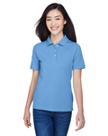 Harriton M265W Ladies' 5.6 oz. Easy Blend™ Polo Front Thumbnail