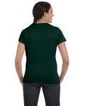 Hanes SL04 Ladies' Perfect-T T-Shirt Back Thumbnail