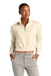 District DT6111 Women's V.I.T. ™ Fleece 1/2-Zip Front Thumbnail
