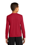Sport-Tek YST350LS Youth Long Sleeve PosiCharge ® Competitor™ Tee Back Thumbnail