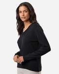 Devon & Jones DG445W Women's New Classic V-Neck Sweater Side Thumbnail