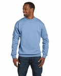 Hanes P1607 Unisex Ecosmart® 50/50 Crewneck Sweatshirt Front Thumbnail