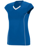 Augusta Sportswear 1219 Girls Blash Jersey Front Thumbnail