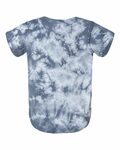 dyenomite 340cr infant crystal tie-dyed onesie Back Thumbnail