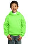 Port & Company PC90YH Youth Core Fleece Pullover Hooded Sweatshirt Front Thumbnail