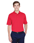 UltraClub 8610 Men's Cool & Dry 8-Star Elite Performance Interlock Polo Front Thumbnail