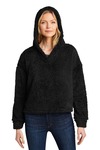 Port Authority L132 Ladies Cozy Fleece Hoodie Front Thumbnail