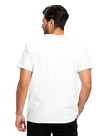 us blanks us3210 men's vintage fit heavyweight cotton t-shirt Back Thumbnail