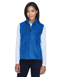 CORE365 78191 Ladies' Journey Fleece Vest Front Thumbnail