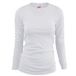 soffe s6562gp girls long sleeve crew Front Thumbnail