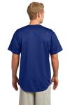 Sport-Tek ST220 PosiCharge ® Tough Mesh Full-Button Jersey Back Thumbnail