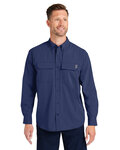 HUK H150184 Men's Creekbed Long Sleeve Shirt Front Thumbnail